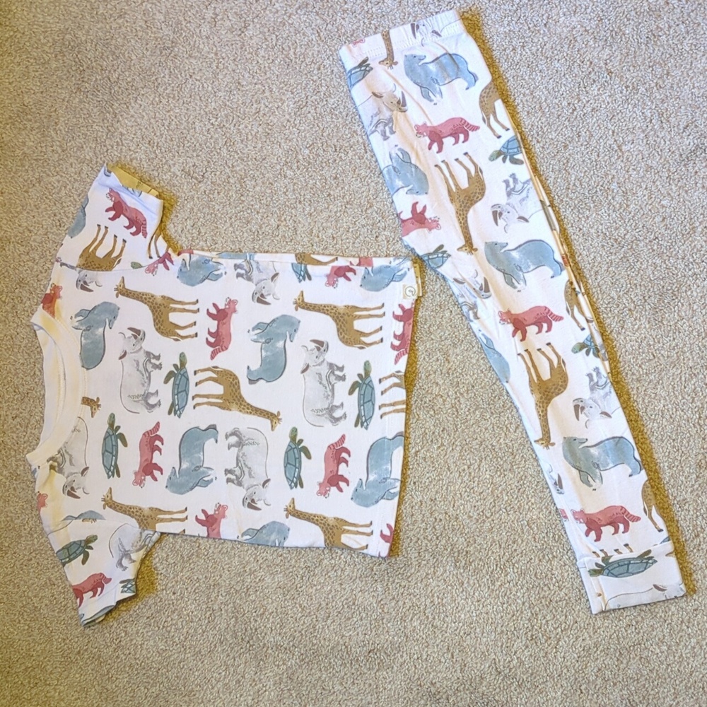Carter's Little Planet Animal Two-Piece Pajama Set